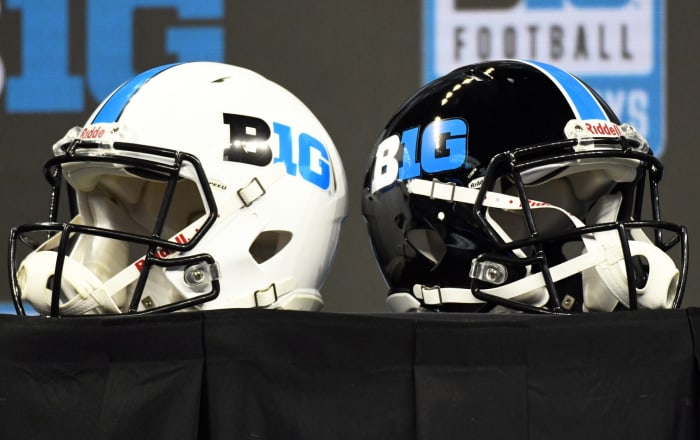 big ten helmets